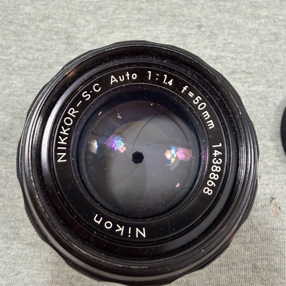 Nikon Nikkor-SC 50mm F1.4 with Nikon nonAI Mount